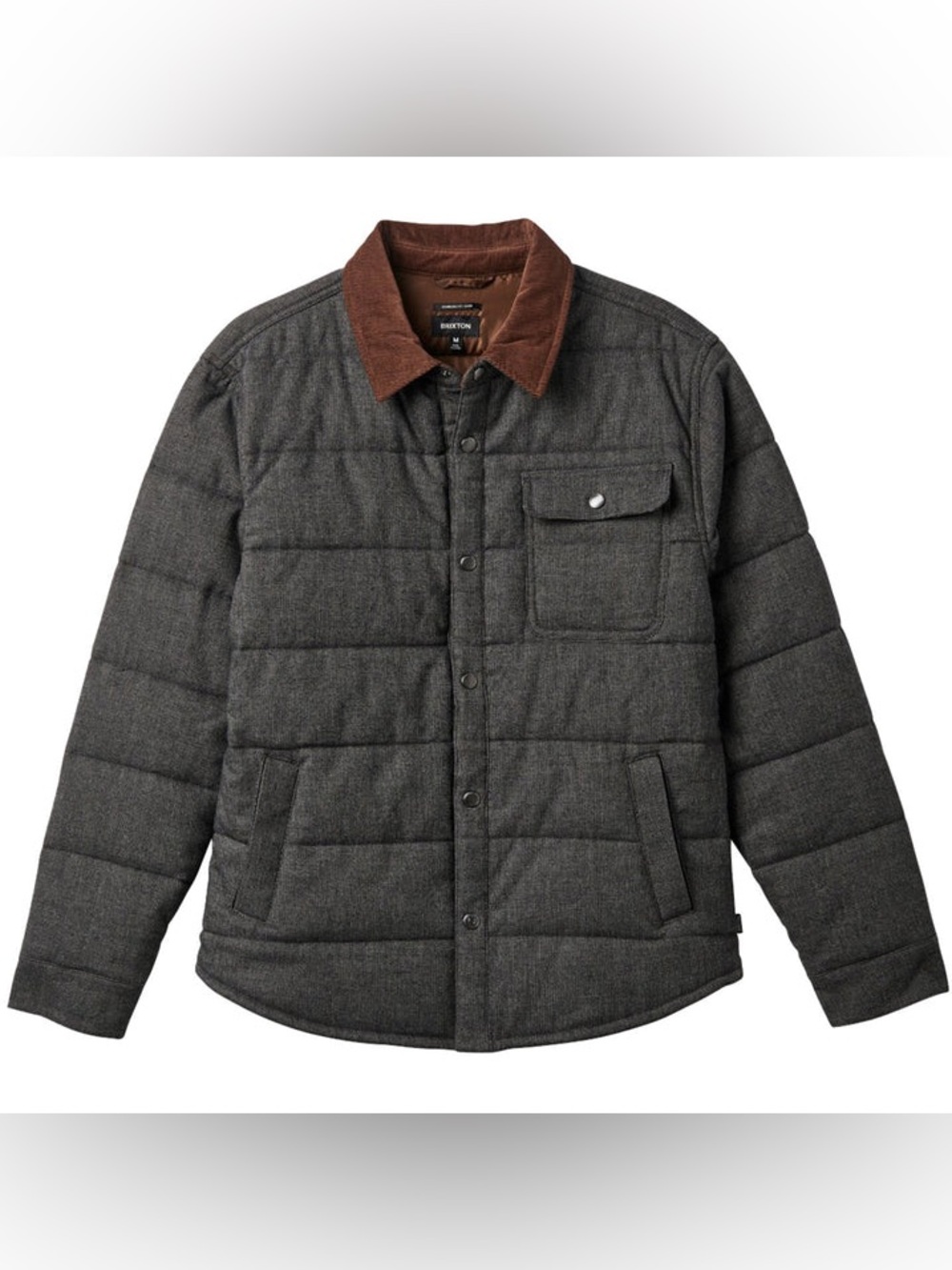 Brixton Cass Menswear Jacket in Mixed Tweed NWT